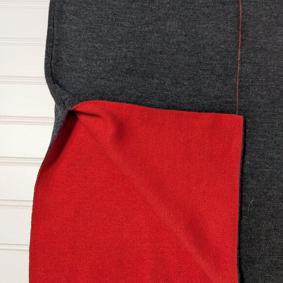 Rag & Bone Wool Red Grey Pencil Skirt S - Picture 6 of 8